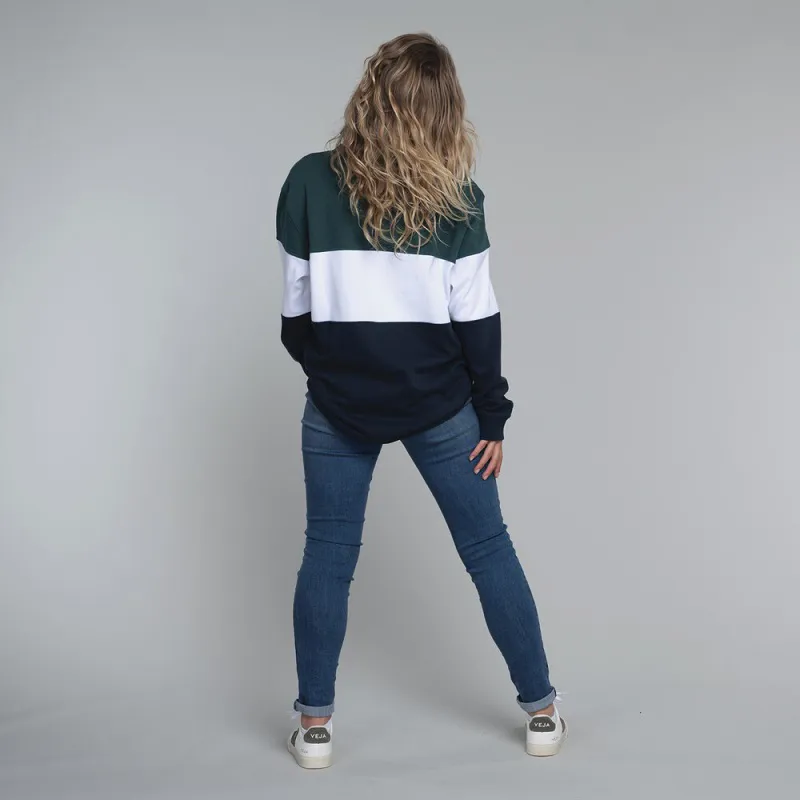 Schoffel Unisex Exeter Heritage 1/4 Zip Navy-5